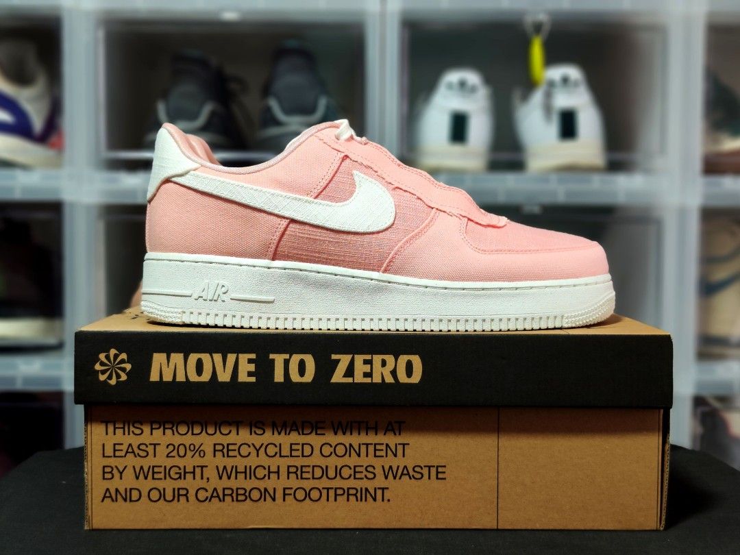 Nike air force 1 sail arctic pink racer blue top