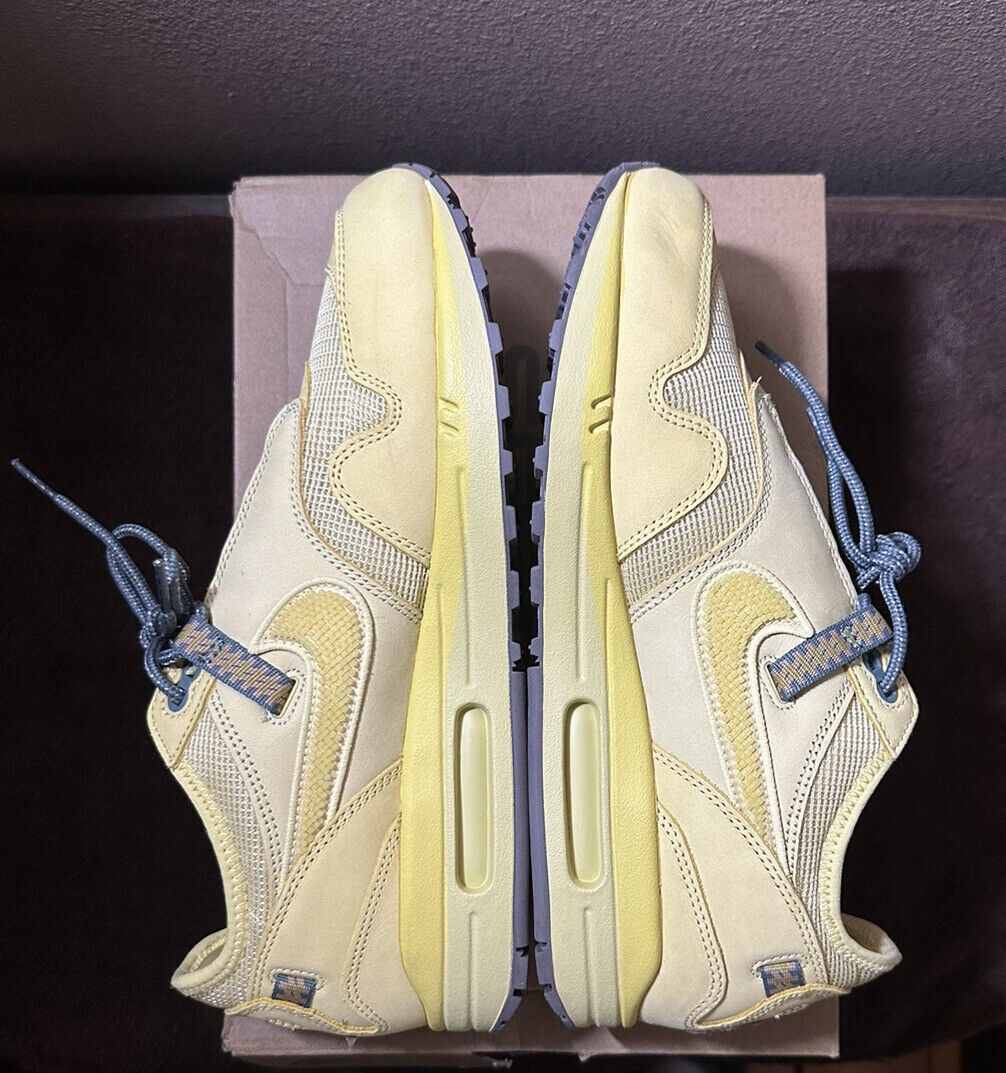 Nike Air Max 1 Travis Scott Cactus Jack Saturn Gold Men s Fashion