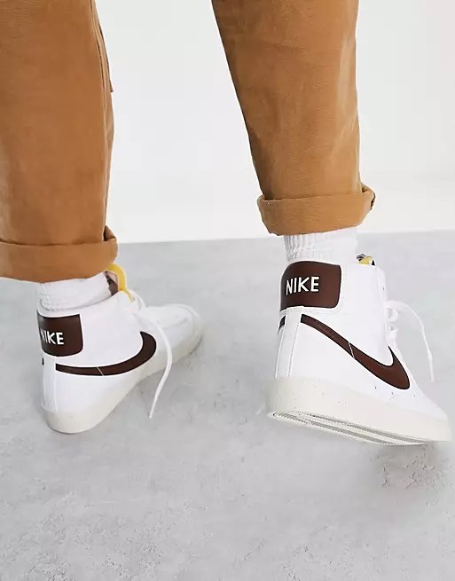 nike blazer mid’77 next nature (cacao wow), Women's Fashion, Footwear