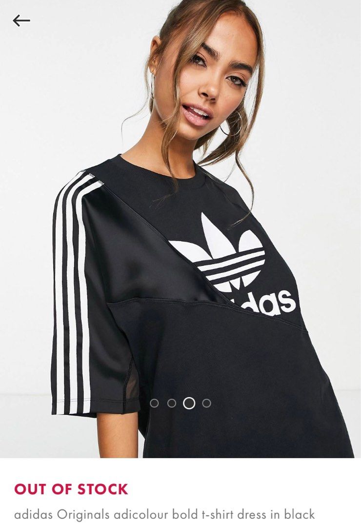Adidas dress with split cheap