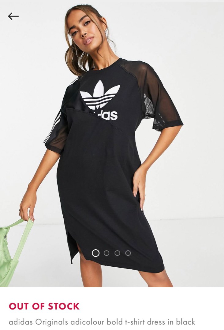 Adidas dress with split sales