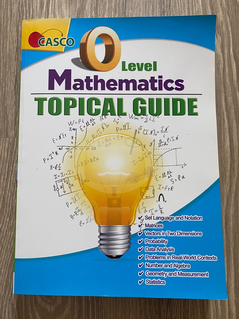 Topical Guide BN O Level Math topical guide, Hobbies & Toys, Books & Magazines ...
