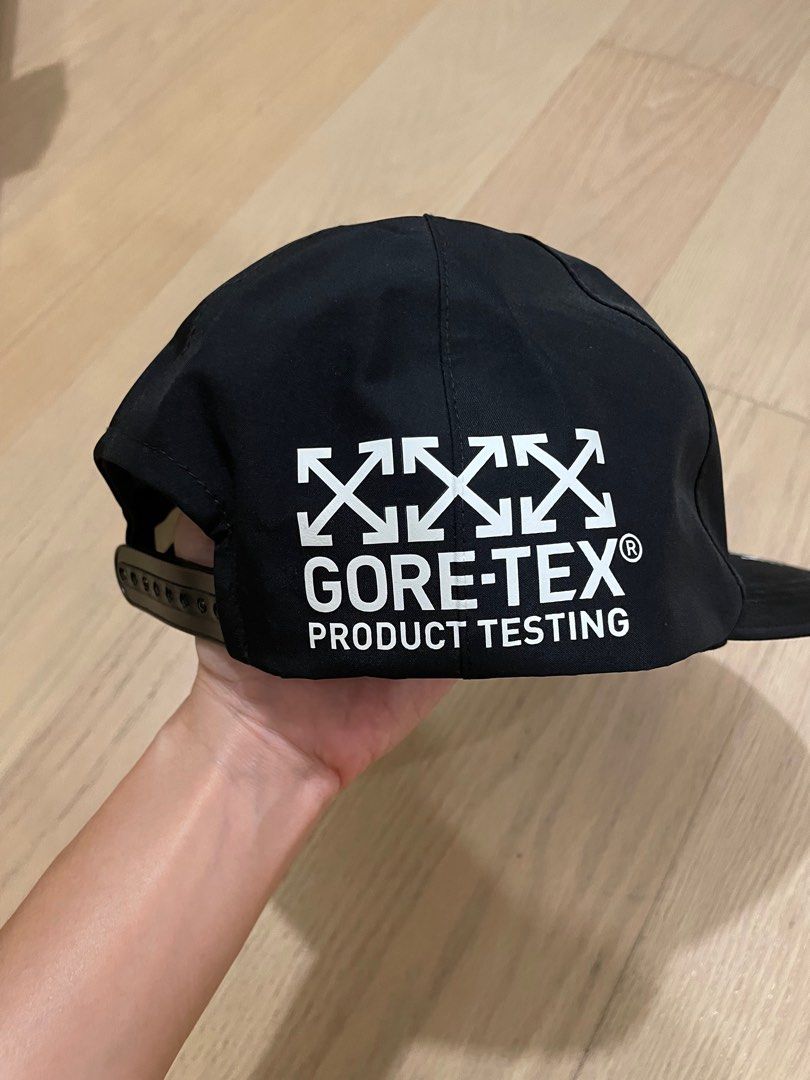 Off white goretex cap extremely new, 男裝, 手錶及配件, 棒球帽、帽