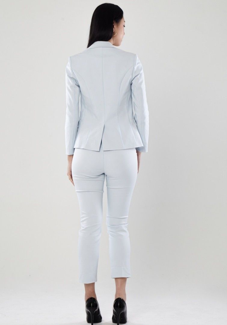 Office blazer light blue L size for sale