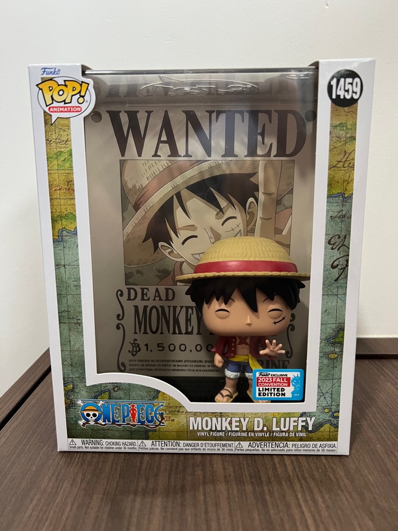 Funko Pop! Wanted Poster Luffy (2023 Fall Convention) *Pre-Order*– First  Form Collectibles