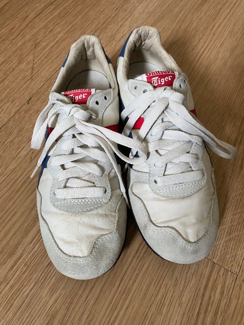 ONITSUKA TIGER Serrano Grey Blue Red 22.5cm US5 5.5 preloved
