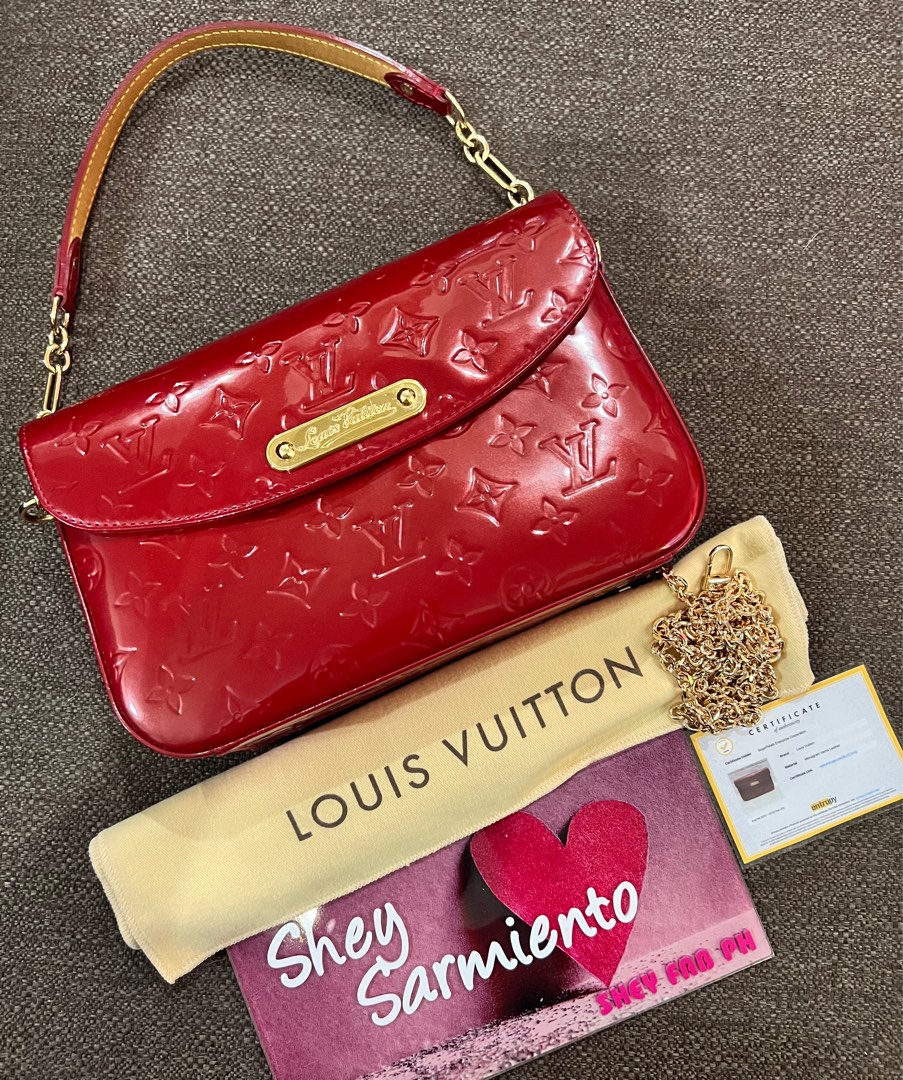 Louis Vuitton Red Monogram Vernis RODEO DRIVE Bag