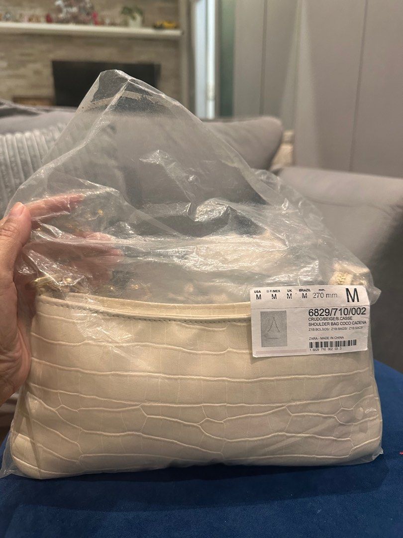 Original ZARA Bag (used once)open for layaway, Luxury, Bags & Wallets on Carousell