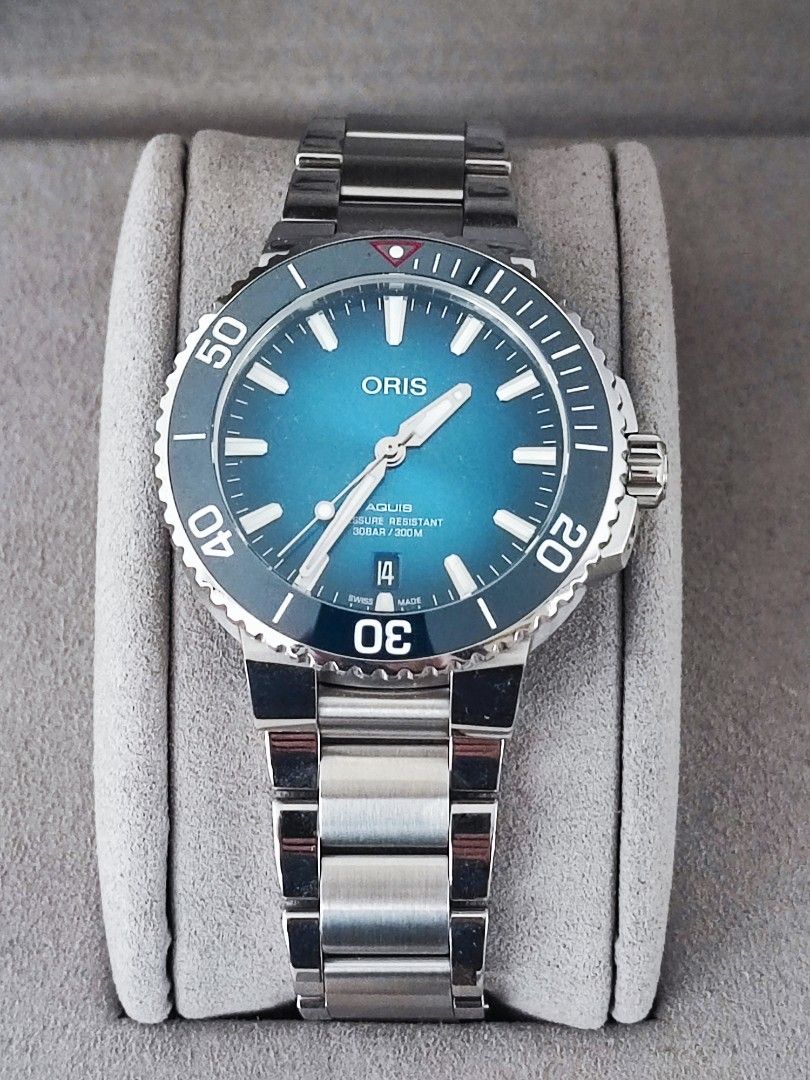 Oris aquis clean outlet ocean limited edition