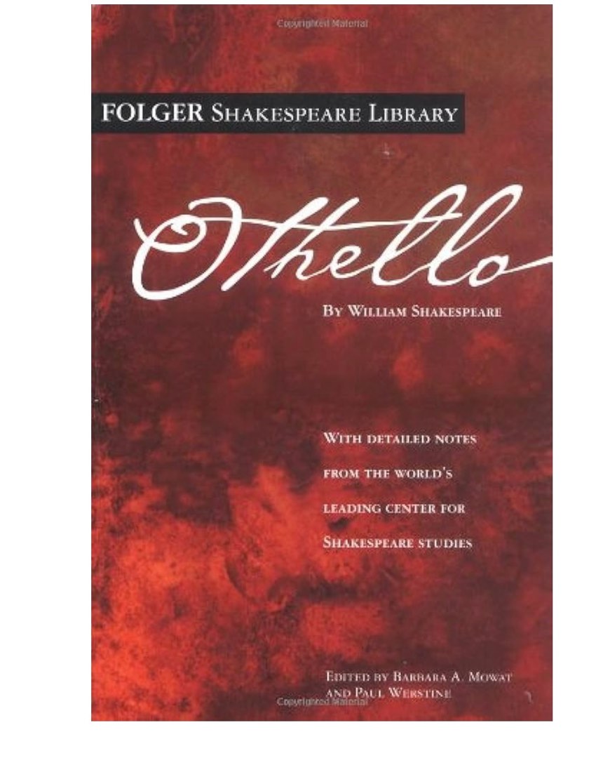 Othello William Shakespeare Folger, Hobbies & Toys, Books & Magazines ...