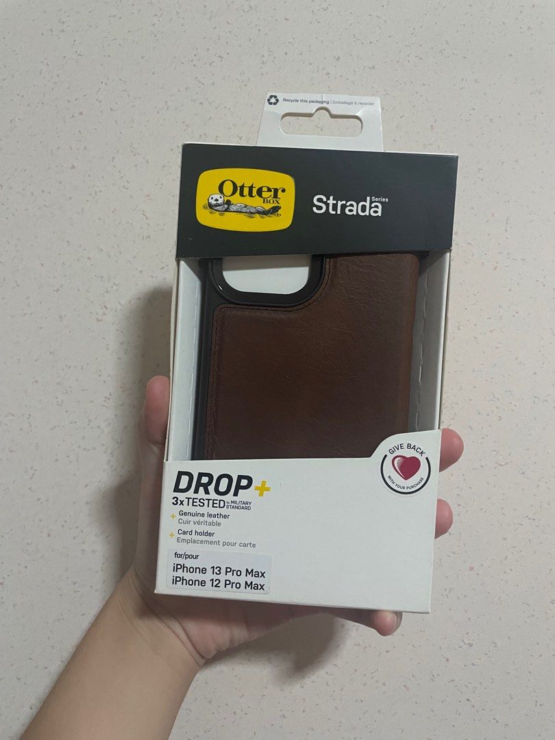 OtterBox Strada Series Case for Apple iPhone 13 - Espresso (Brown)