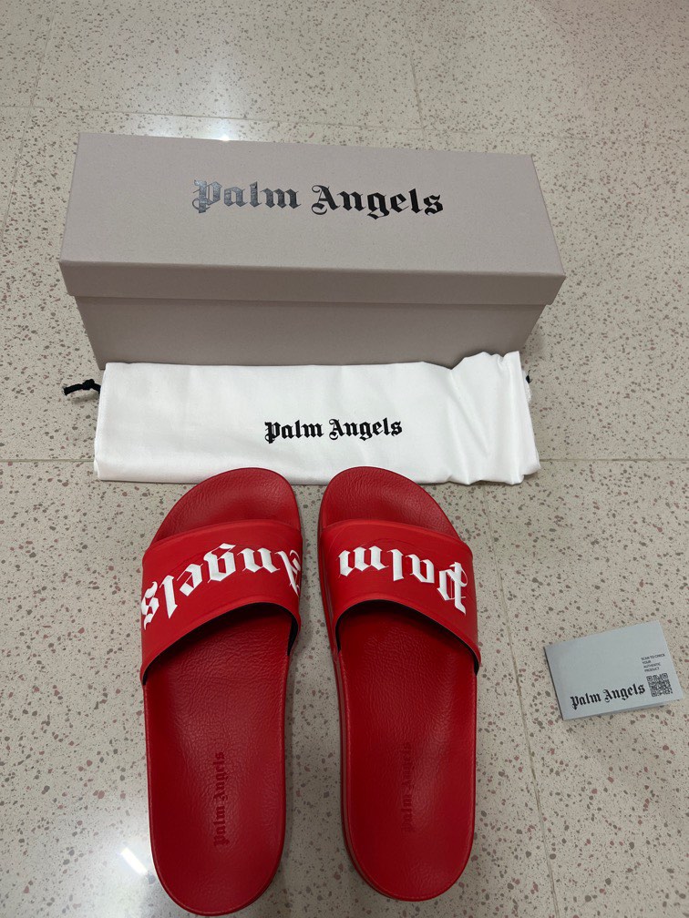 Red palm angels slides deals