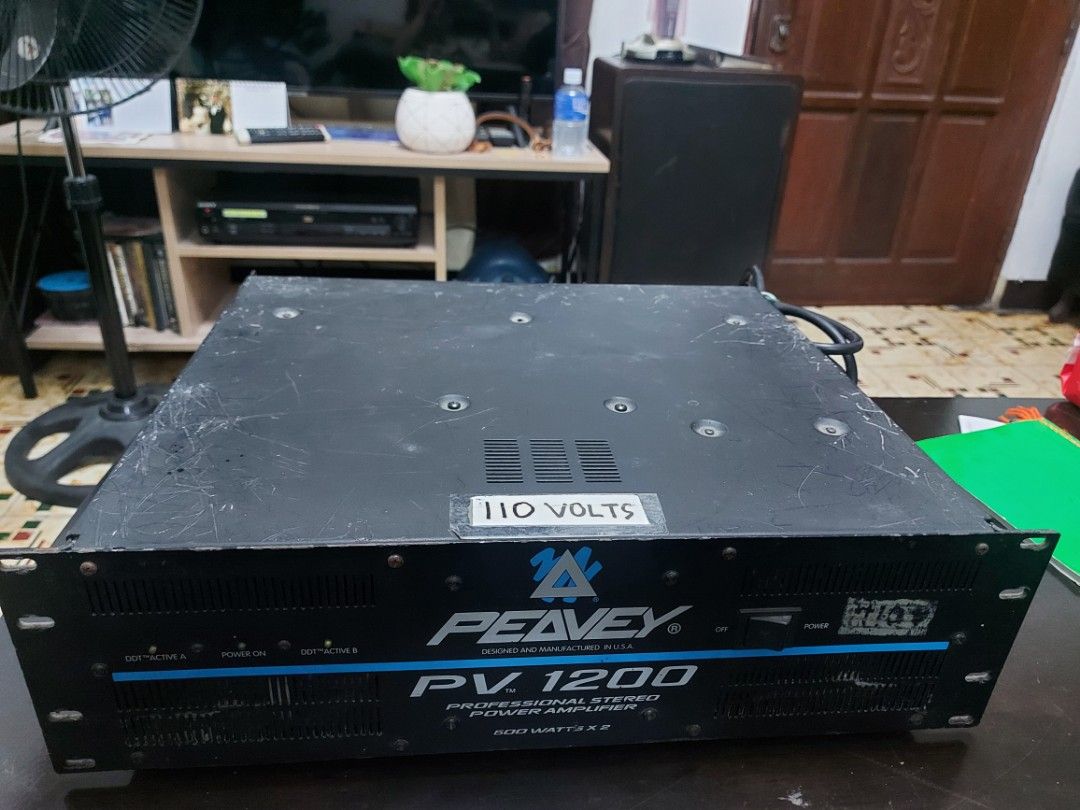 Peavey PV 1200 Professional Stereo Power Amplifier, Audio, Soundbars ...