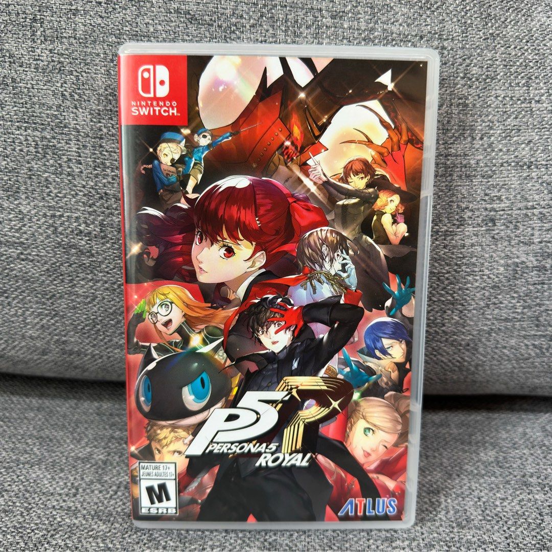 Persona 5 Royal switch game, Video Gaming, Video Games, Nintendo on ...