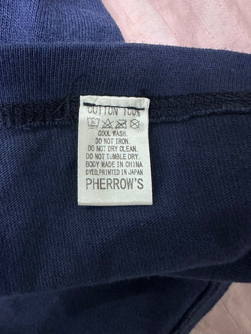 PHERROW’S | Henley Tee (Category: Tshirts & Polo Shirts ) located in Lapu Lapu. Submitted by nervecloset (Listing ID 1261489659, Image 3). Description: PHERROW’S | Henley Tee Small (36) on tag W = 18.5 inches L =24 inches Excellent condition 950 + sf.