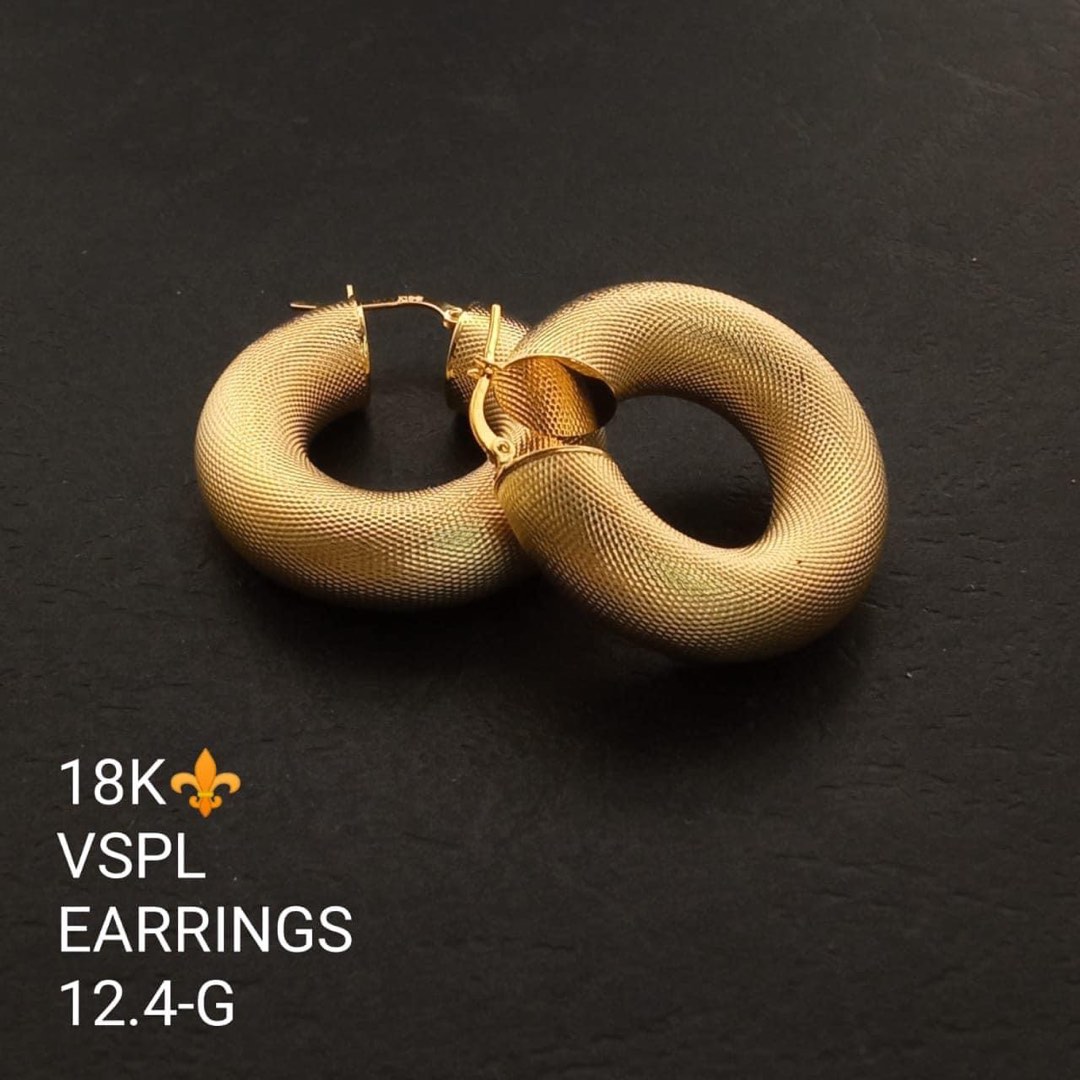 Plain gold hoop earrings women s fashion jewelry organizers