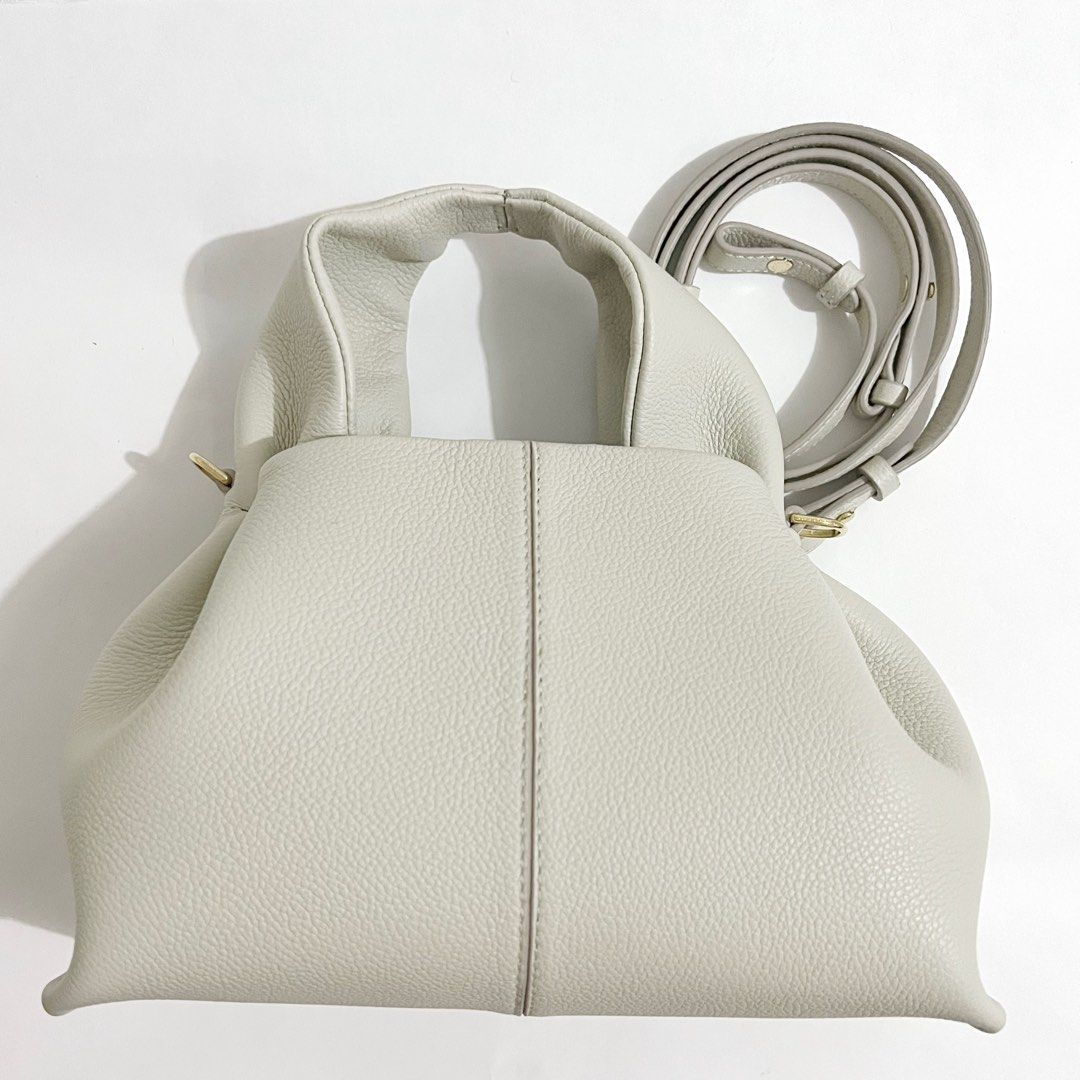 Polene Number One Micro Bag- Chalk Textured Leather, Luxury, Bags & Wallets  on Carousell