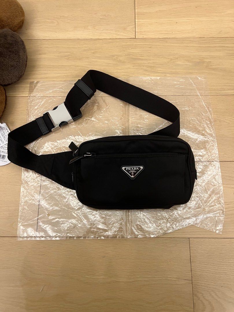 Prada Re Nylon and Saffiano leather belt bag Jerry Lorenzo Kendall Jenner Bella Hadid
