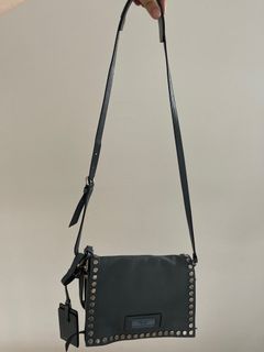 Prada Saffiano-Trimmed Tessuto Bandoliera Crossbody Bag - Black Crossbody  Bags, Handbags - PRA519606