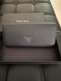 Wallet - NERO - Bag - Black - Leather - Prada Pumps mit eckiger Kappe -  Shoudler - 1DH010 – Prada Cloth Skirt - Chain - PRADA - WOC