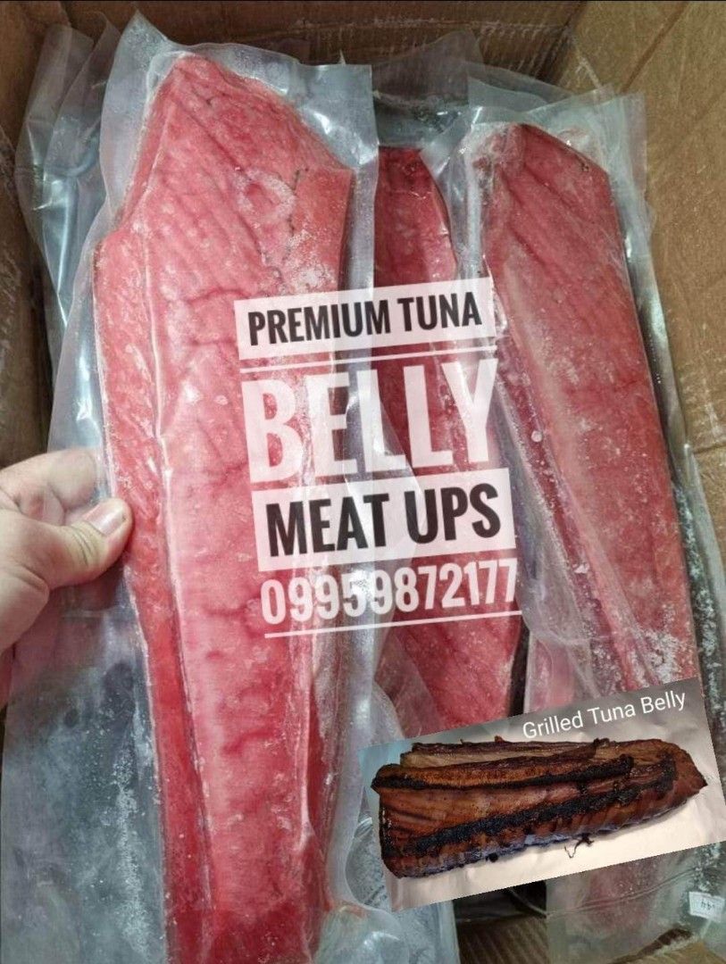 Premium Tuna Belly, Food & Drinks, Chilled & Frozen Food on Carousell