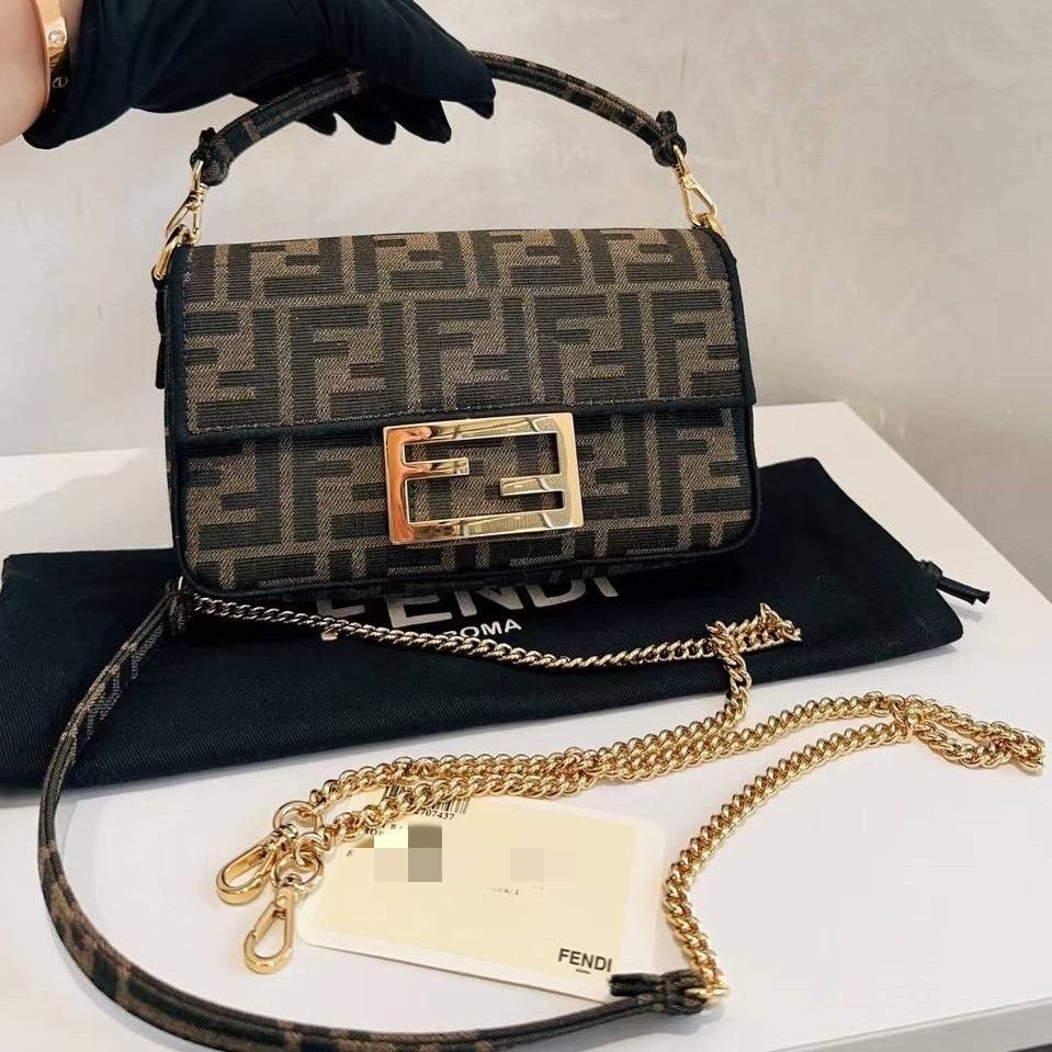 Fendi Shoulder Bag, Luxury, Bags & Wallets on Carousell