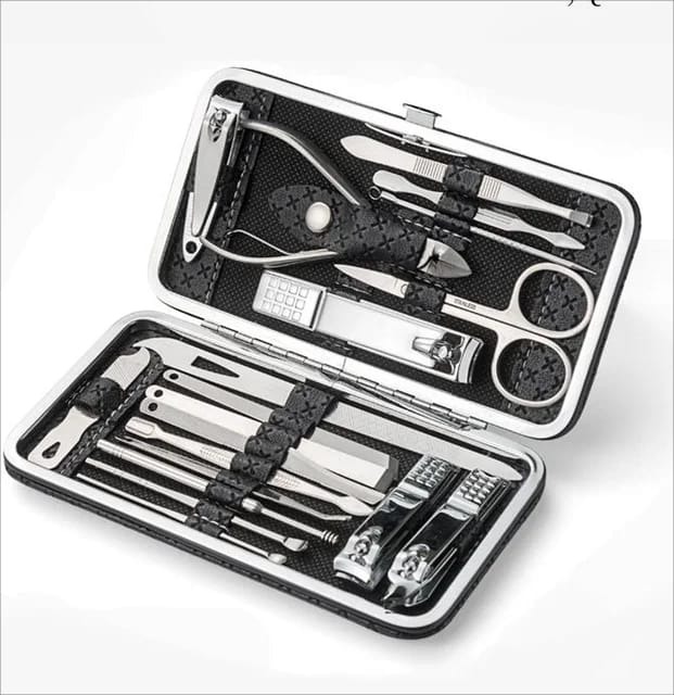 Professional Complete Nail Care kit Manicure Tools Grooming Kit with