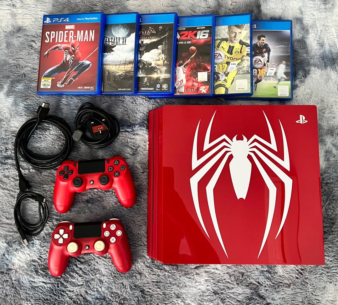 Ps4 pro 1tb spider man limited edition hotsell