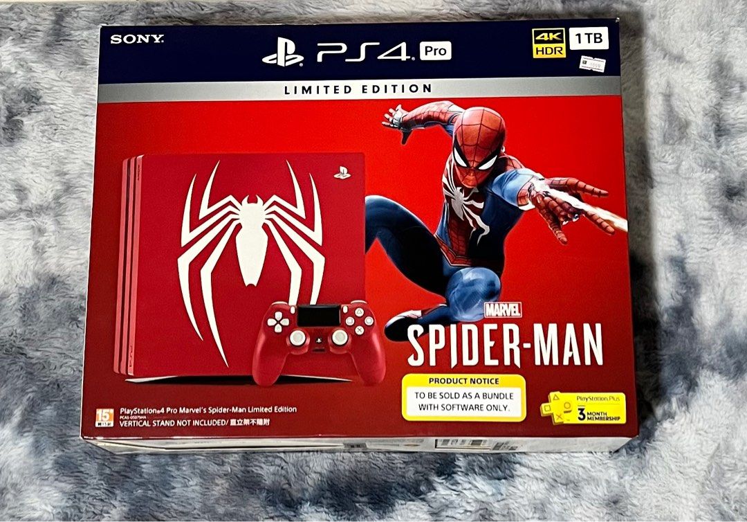 Sony PlayStation 4 Pro Console Marvel's Spider-Man 1TB