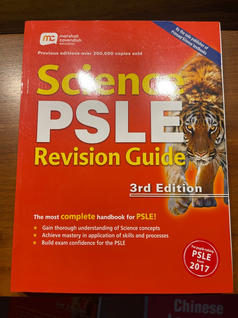 PSLE Science Revision Guide - 3rd Edition, Hobbies & Toys, Books ...