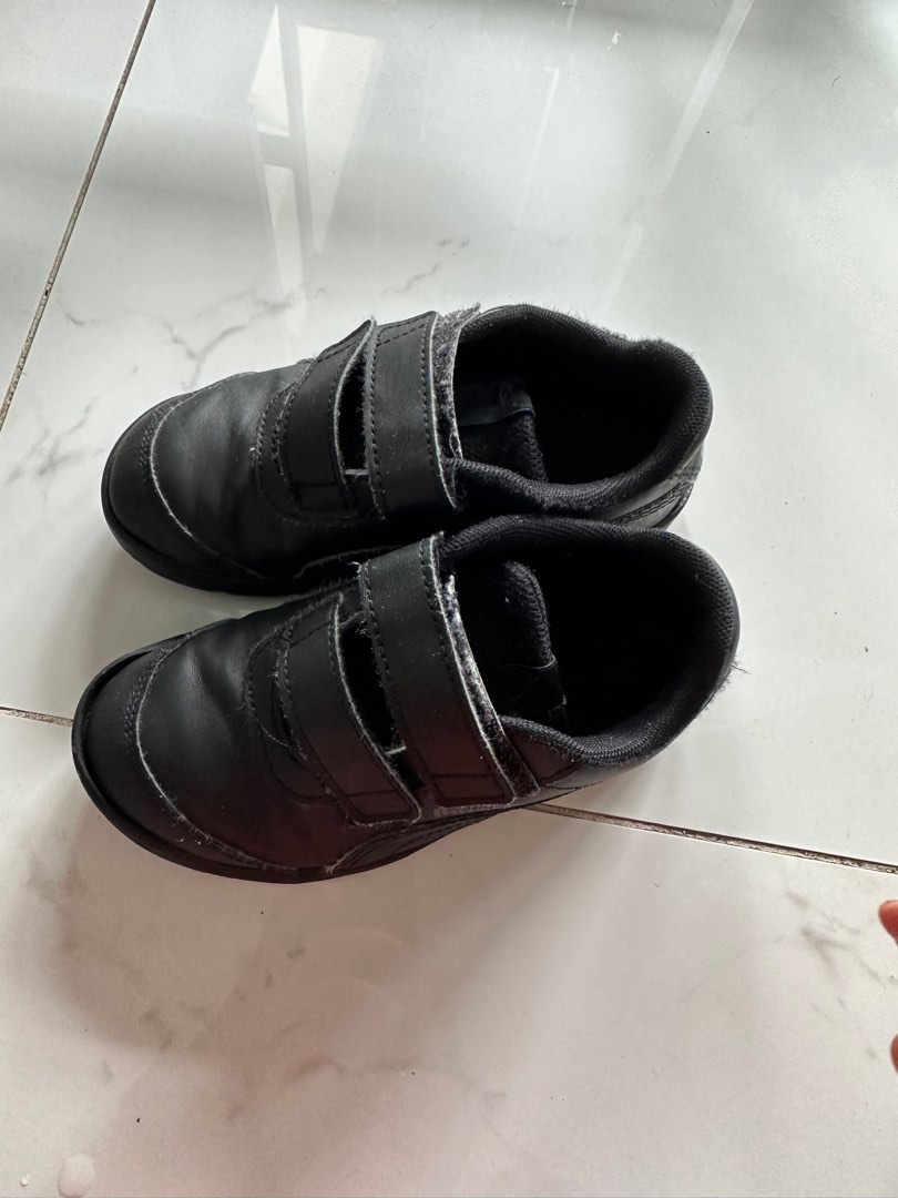 Puma black school shoes