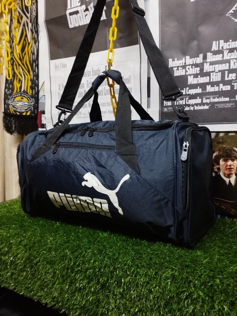 Puma Blue Travel Bag Luxury Bags Wallets on Carousell