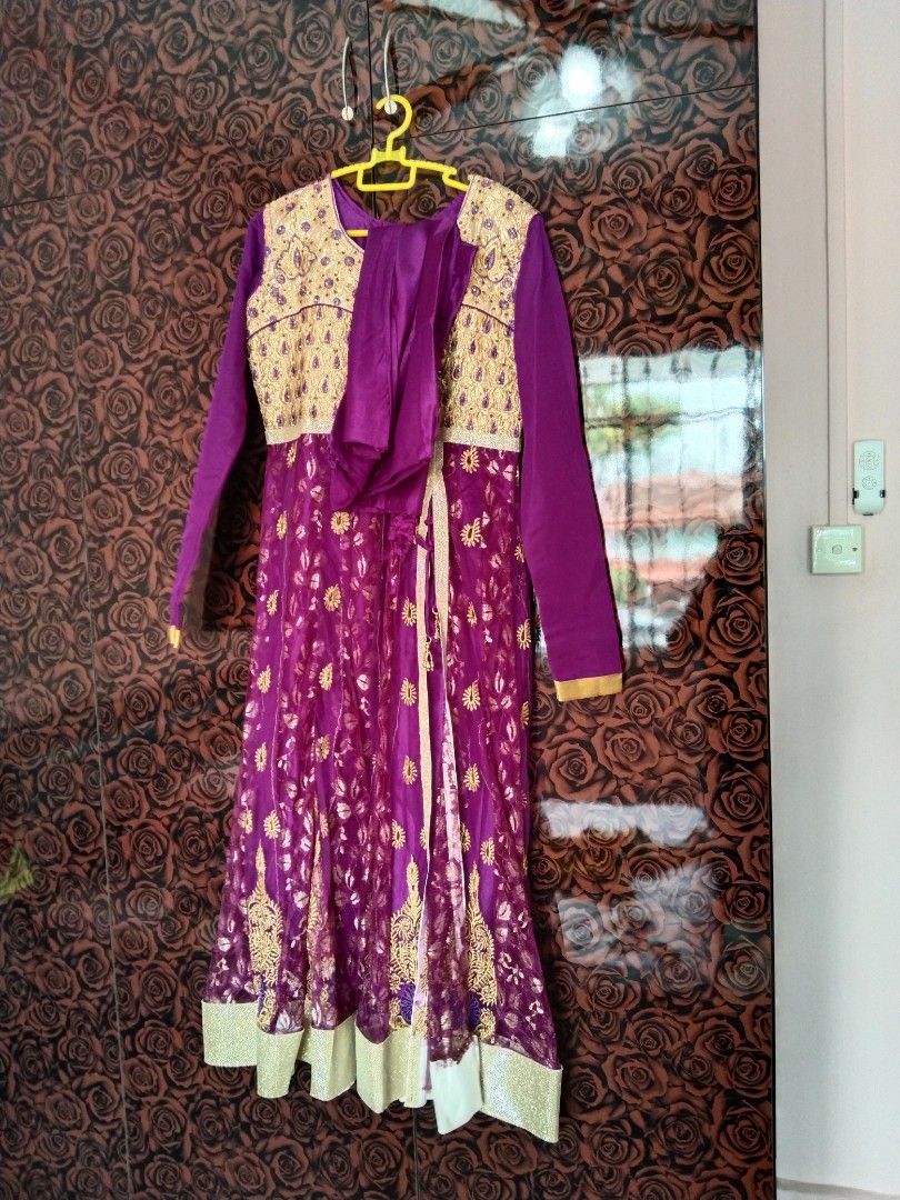 Punjabi long top frock suit