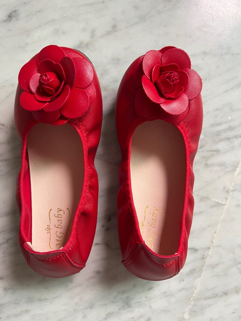 Red baby flats outlet