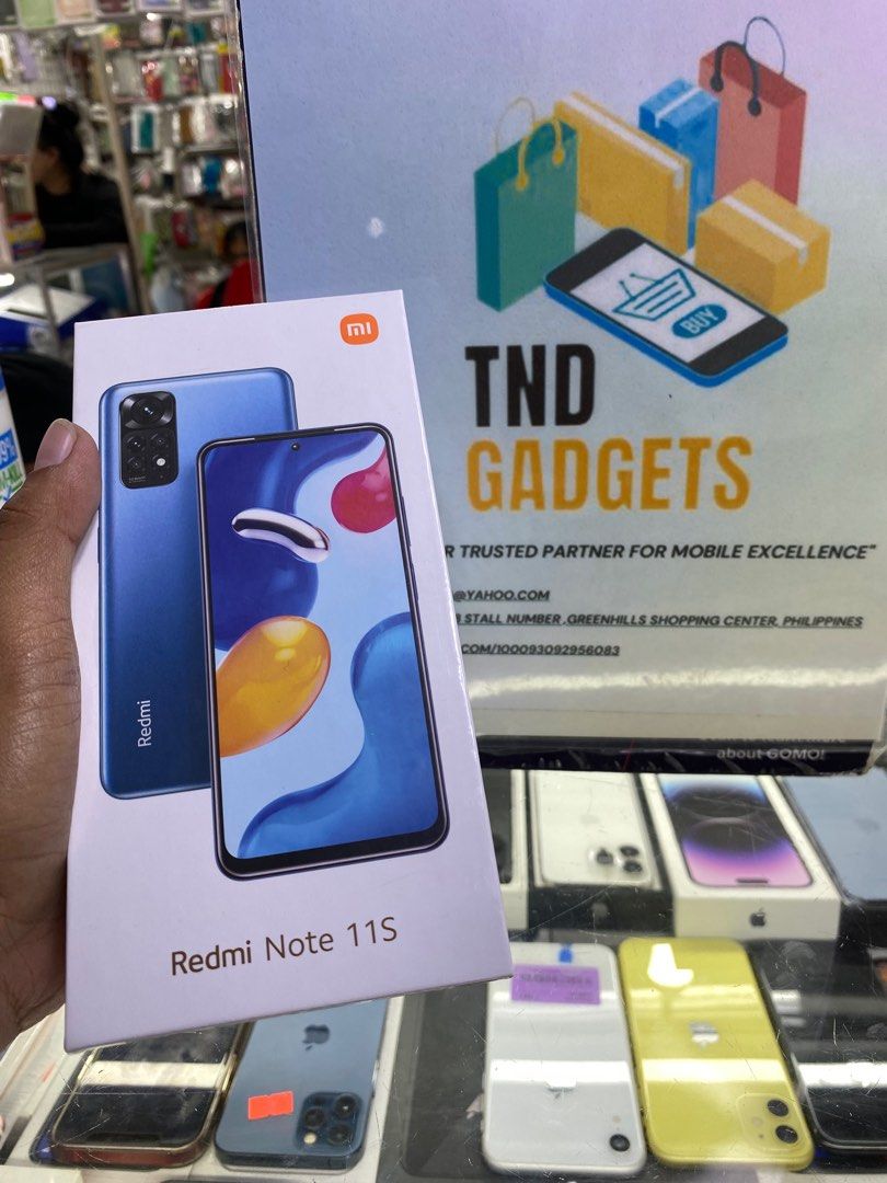 Redmi note 11s (Category: Xiaomi) located in Pasig City. Submitted by melissaomb01623 (Listing ID 1261469939, Image 3). Description: Redmi note 11s 6gb Ram 64gb Internal Brand new sealed Twilight Blue 1 year warranty in service center 📌pick up store in greenhills shopping center 📌we do cod in metro manila and near provinces just add sf only 📌we ship nationwide via LBC 💯we accept swap/trade in 📌we accept credit card/ggives 📌for fast transact
