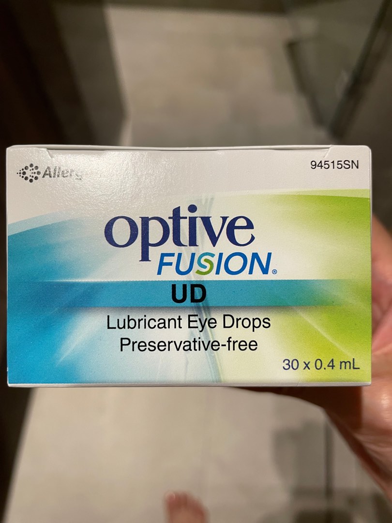 Refresh optive fusion instant relief lubricant eye drops beauty