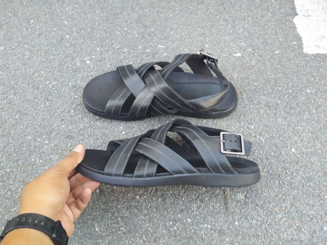 Rockport leather sandals deals