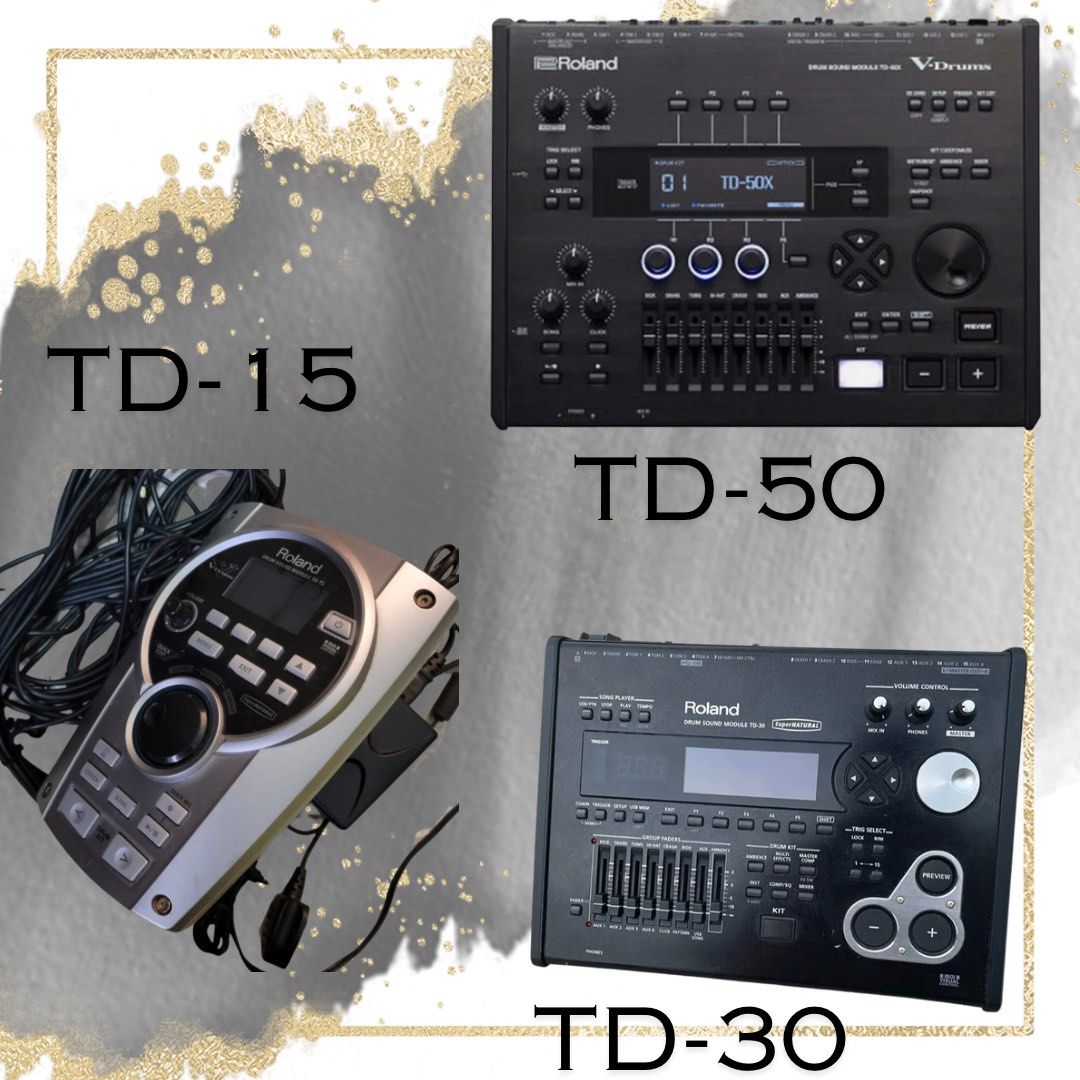 Module Roland Td 15 Roland 主機 TD15, TD30,TD50 drum module, 傢俬&家居, 家居裝飾, 家居裝飾 - 其他 - Carousell