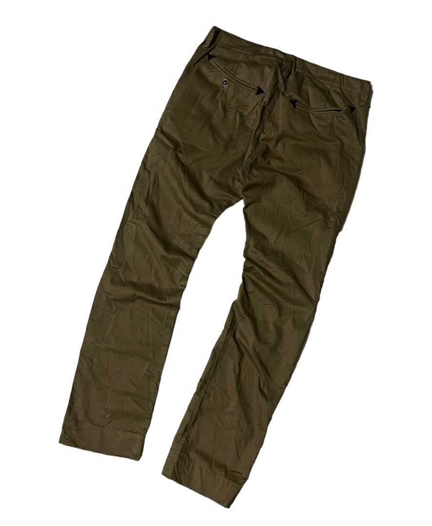 RUDE GALLERY / TUCK TROUSERS TWILL M-