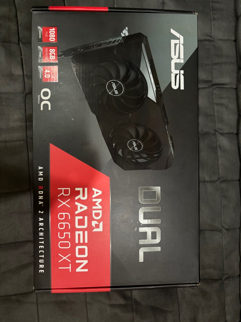 Rx6650xt, Computers & Tech, Parts & Accessories, Computer Parts on ...