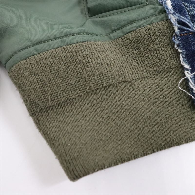 SACAI DENIM X MA-1 JACKET 牛仔褸外套[not Wtaps Visvim North Face
