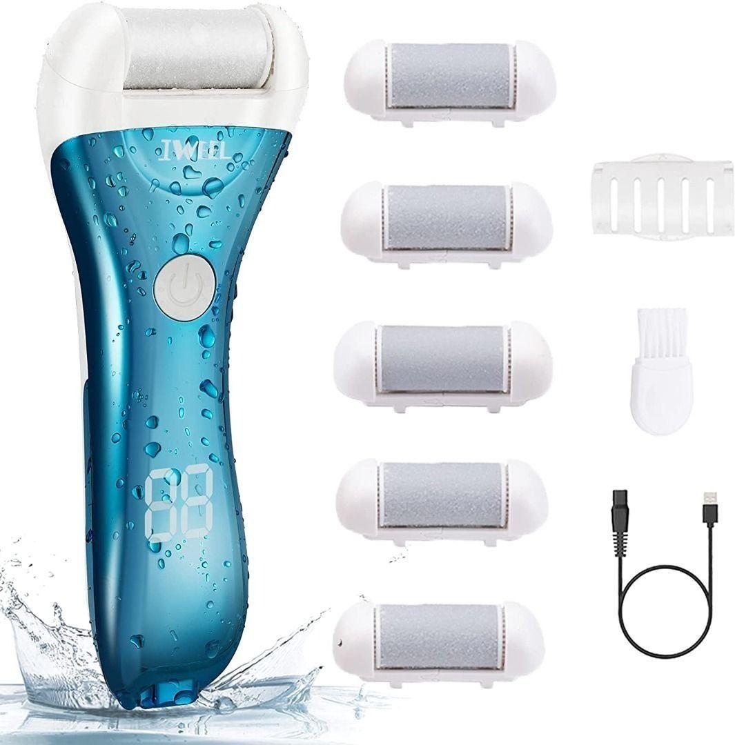 1pc Electric Feet Callus Remover, Rechargeable Portable Electronic Foot  File Pedicure Tools, Electric Callus Remover Kit, Professional Pedi Feet  Care For Dead, Hard Cracked Dry Skin Ideal Gifts Foot Massager