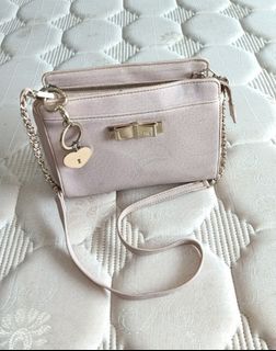 VictoriasSecret Pebbled V-Quilt Bond Street Shoulder Bag - 11146905-687A