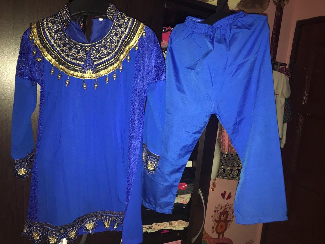 Shop Online Boys Multi Coloured Solid Kurta And Lungi Punjabi Costume Set  at ₹999