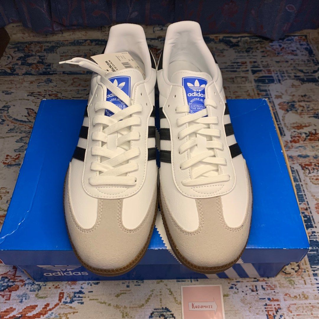 adidas gazelle silver green womens Adidas Originals Samba OG Trainers