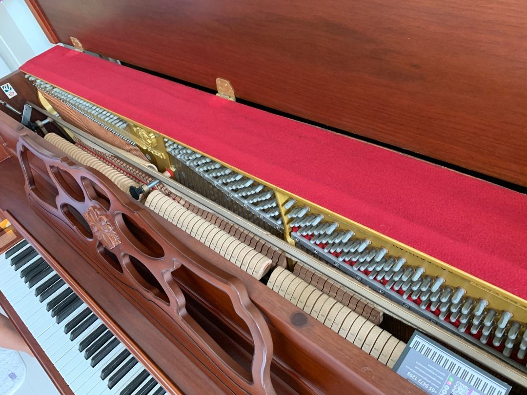 SAMICK Piano Model SC-215D, Hobbies & Toys, Music & Media, Musical ...