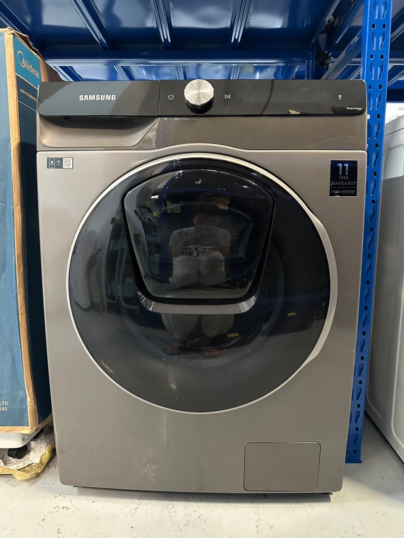 Samsung 9.5kg/6kg WasherDryer Combo WD95T984DSX/SP, TV & Home