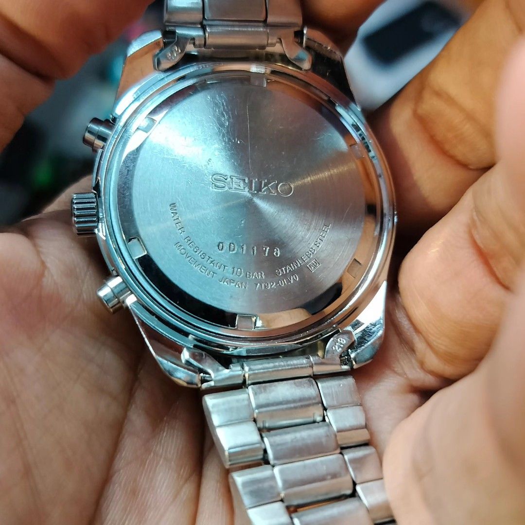 Seiko chronograph Men s Fashion Watches Accessories Watches