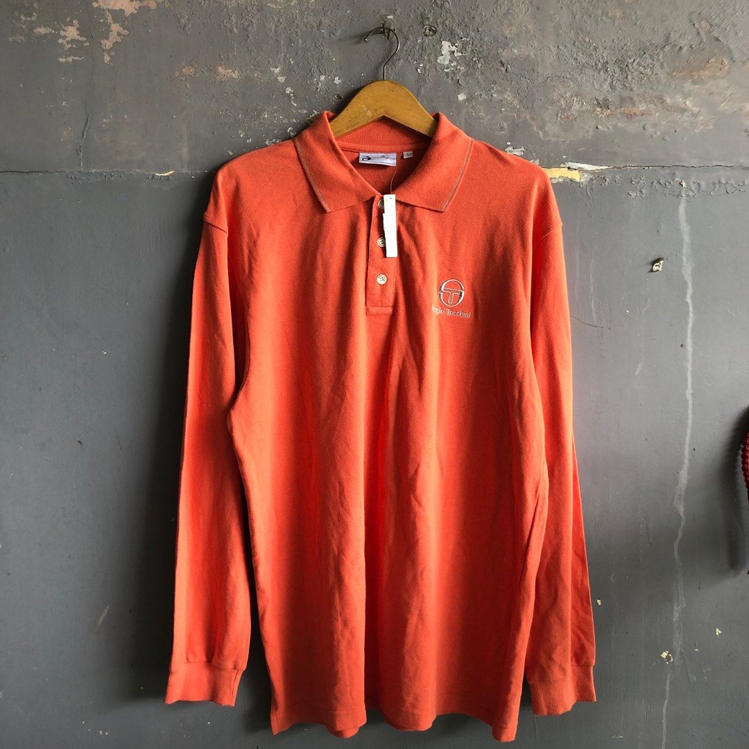 Sergio tacchini hot sale long sleeve polo