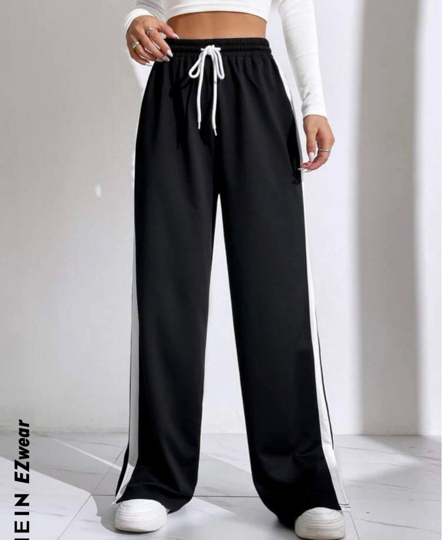 Black sweatpants outlet shein